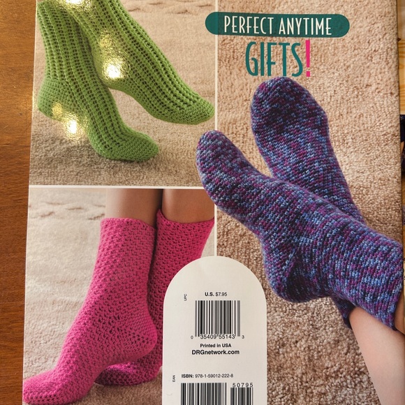 Crochet Socks Book - Vibrant Designs - Picture 5 of 5